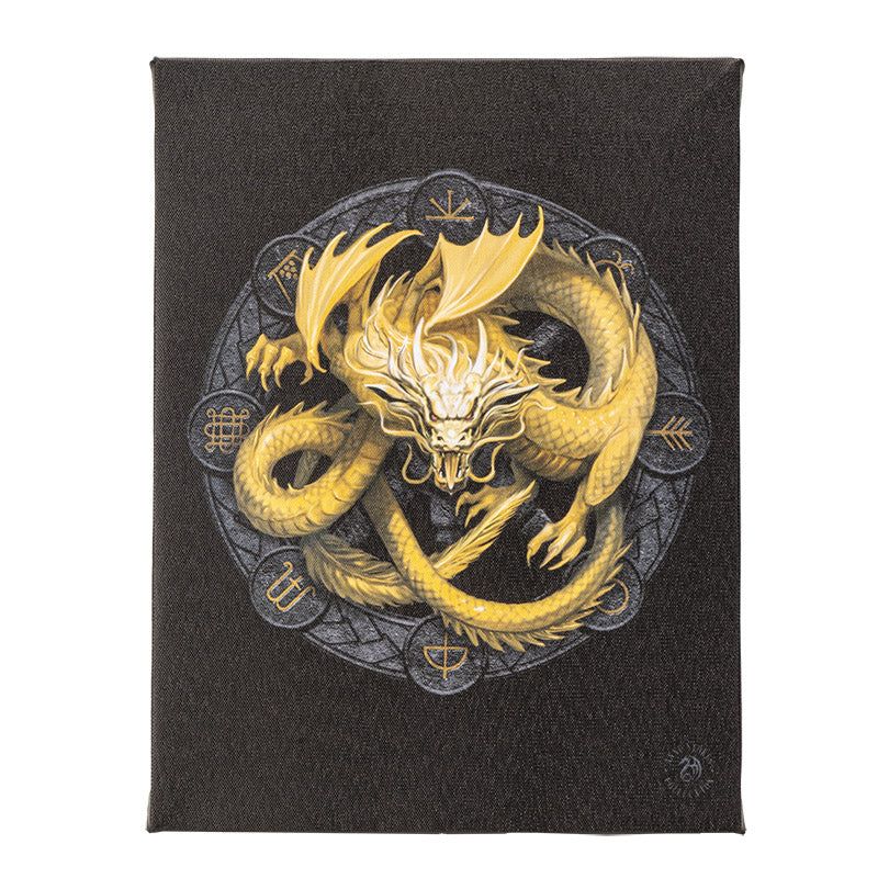 9.8&quot; Anne Stokes Dragon Canvas Print - Imbolc, SKU PG-15206, UPC 700317117964