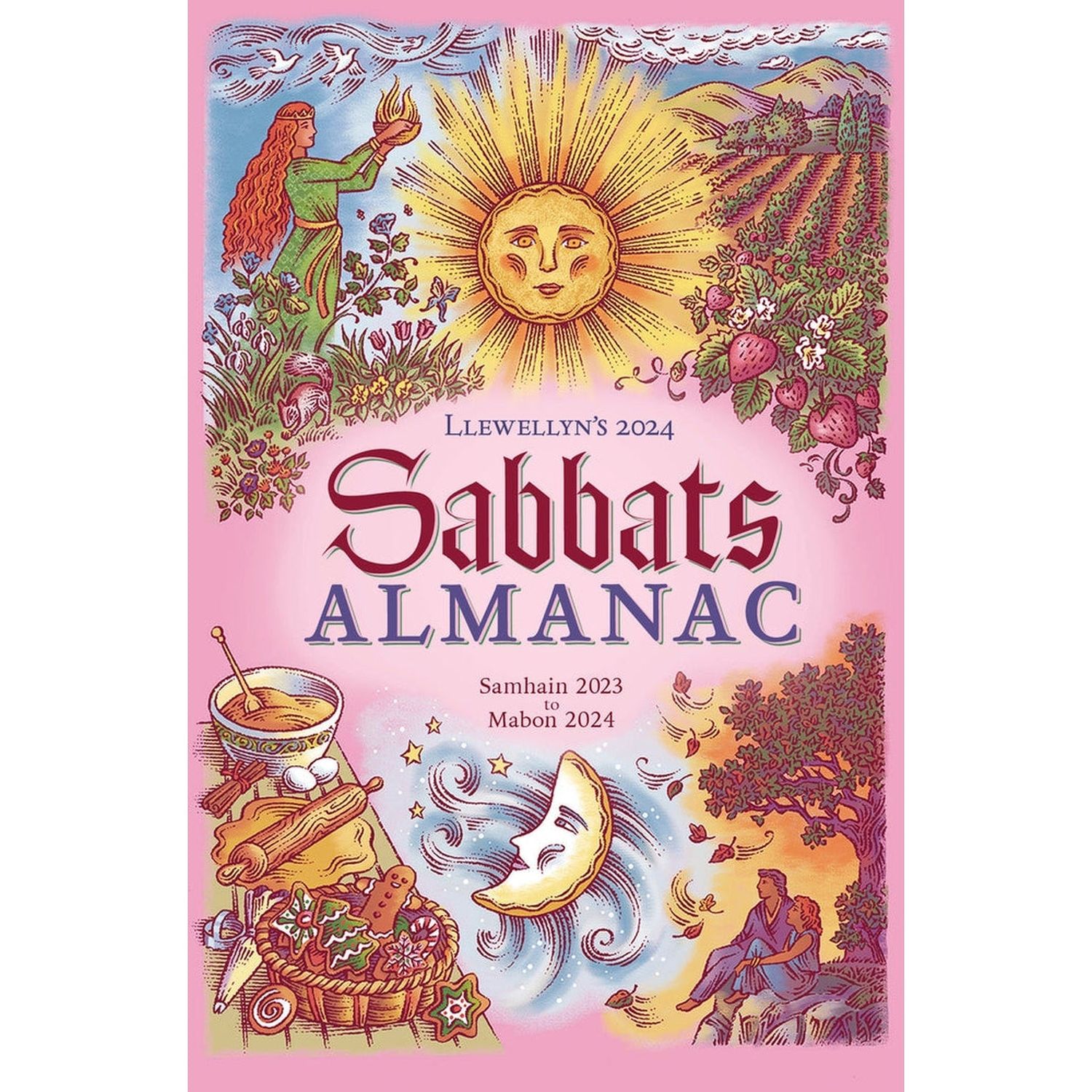 Llewellyn&#39;s 2024 Sabbats Almanac by Llewellyn, SKU LW2054, UPC 700317294337