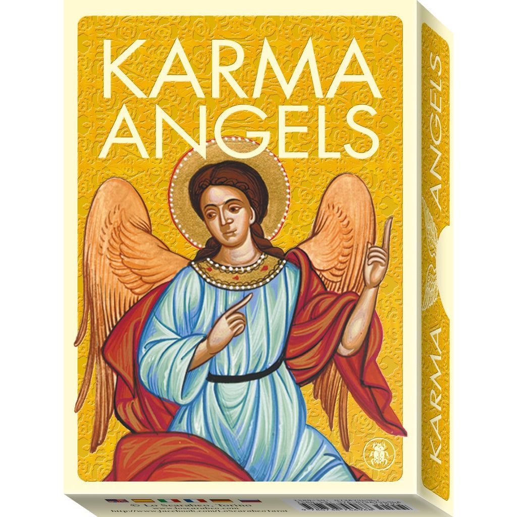 Karma Angels Oracle by Lo Scarabeo, SKU LW2159, UPC 700317066613