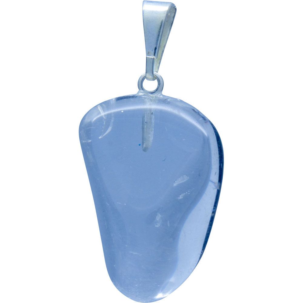 Tumbled Stone Pendant - Quartz, SKU KH-99051-D5, UPC 700317122630