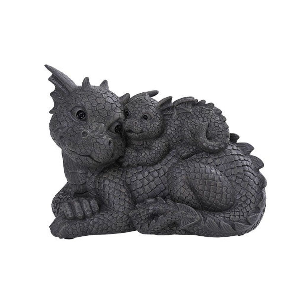 10.75&quot; Garden Dragon Statue - Family, SKU PG-13132, UPC 700317030553