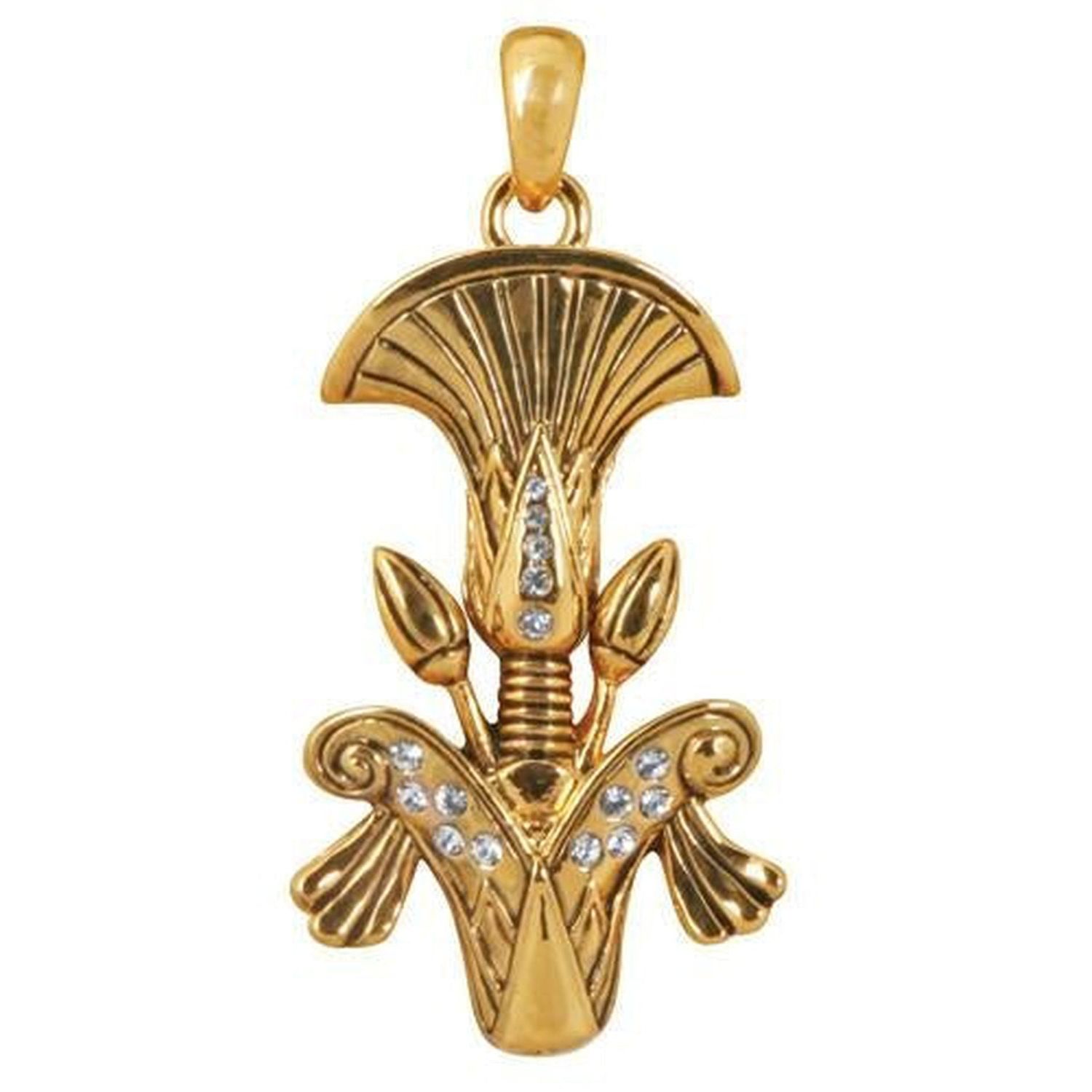 Egyptian Papyrus Pendant, SKU PG-Y2912, UPC 6016034111142