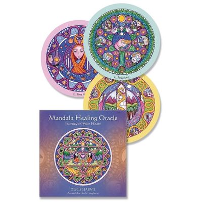 Mandala Healing Oracle by Denise Jarvie, Lindy Longhurst, SKU LW27, UPC 6016000344383