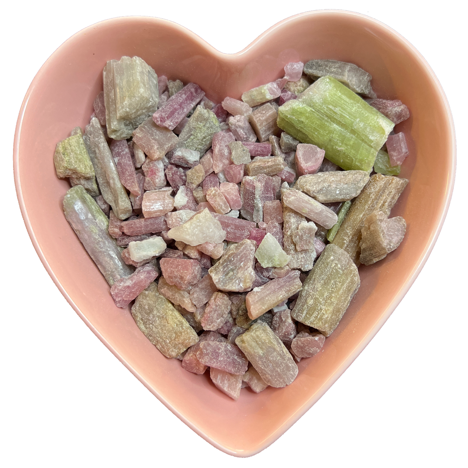 Bi-Color Tourmaline Rough Straw Natural Gemstone - 1 oz, SKU PC-70315, UPC 6016010989901