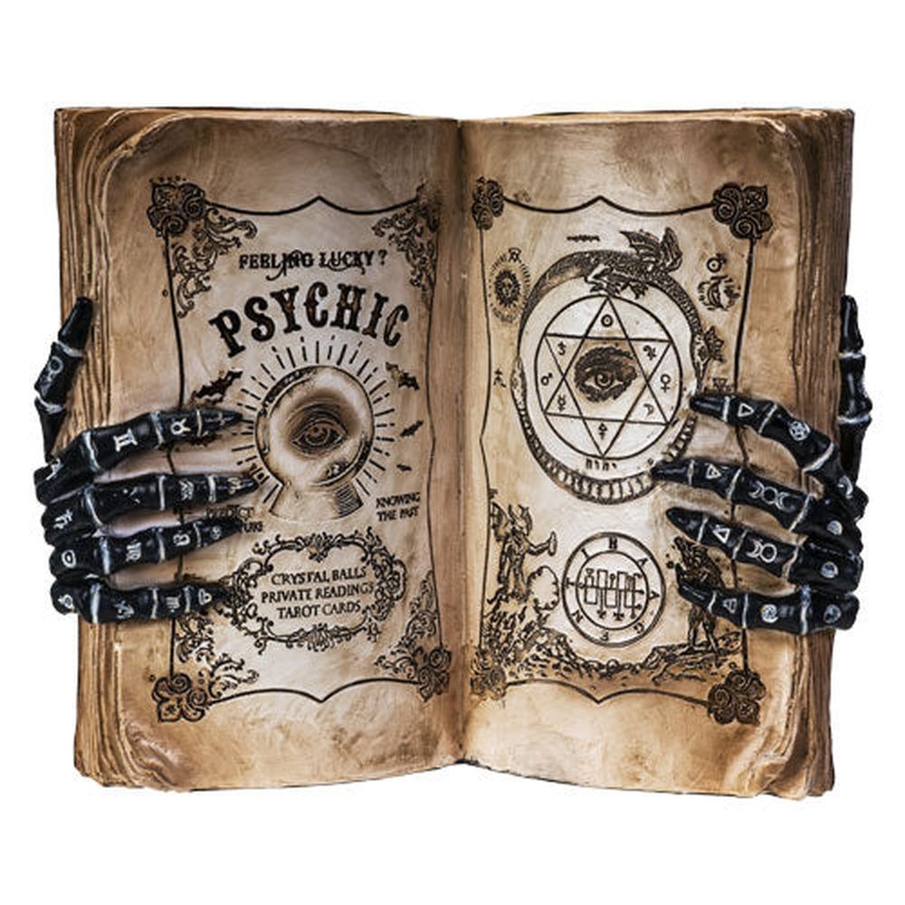 10&quot; Psychic Book Statue, SKU PG-14390, UPC 700317124436