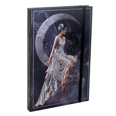 6&quot; x 8&quot; Hardcover Journal - Frost Moon Embossed, SKU PG-13173, UPC 700317035176