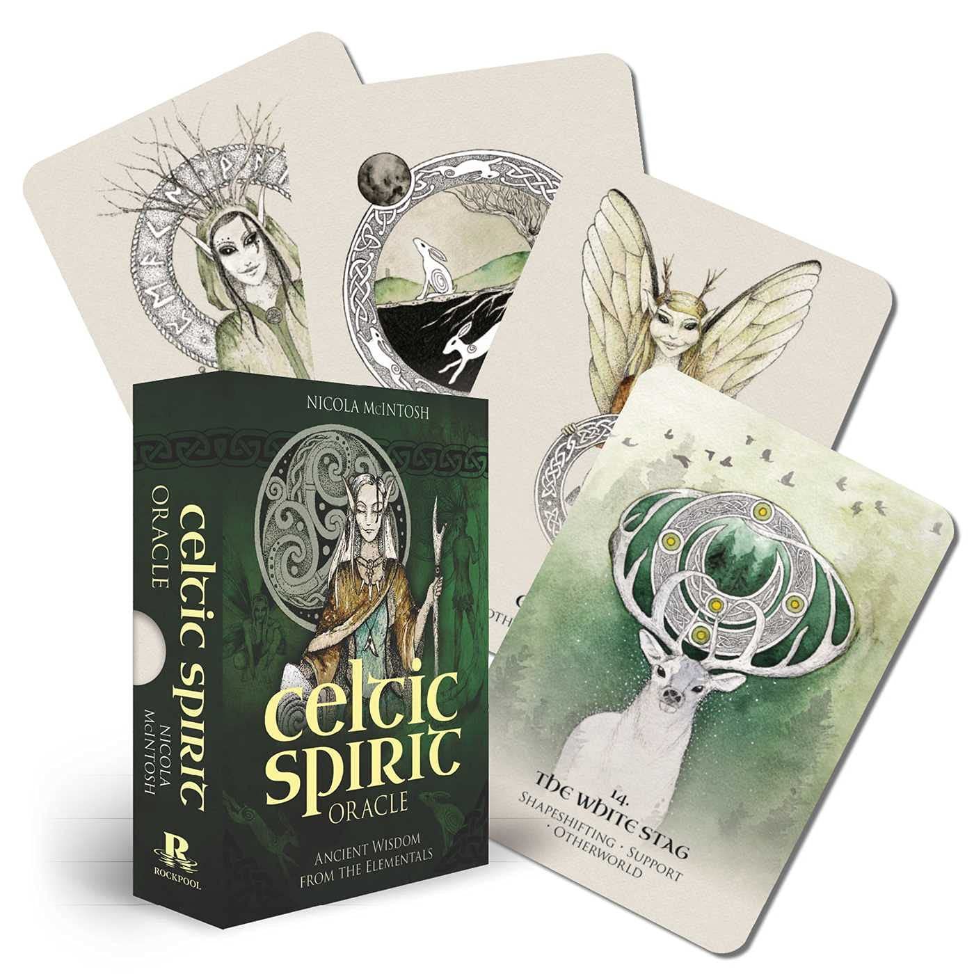Celtic Spirit Oracle by Nicola McIntosh, SKU RP-40, UPC 700317015499
