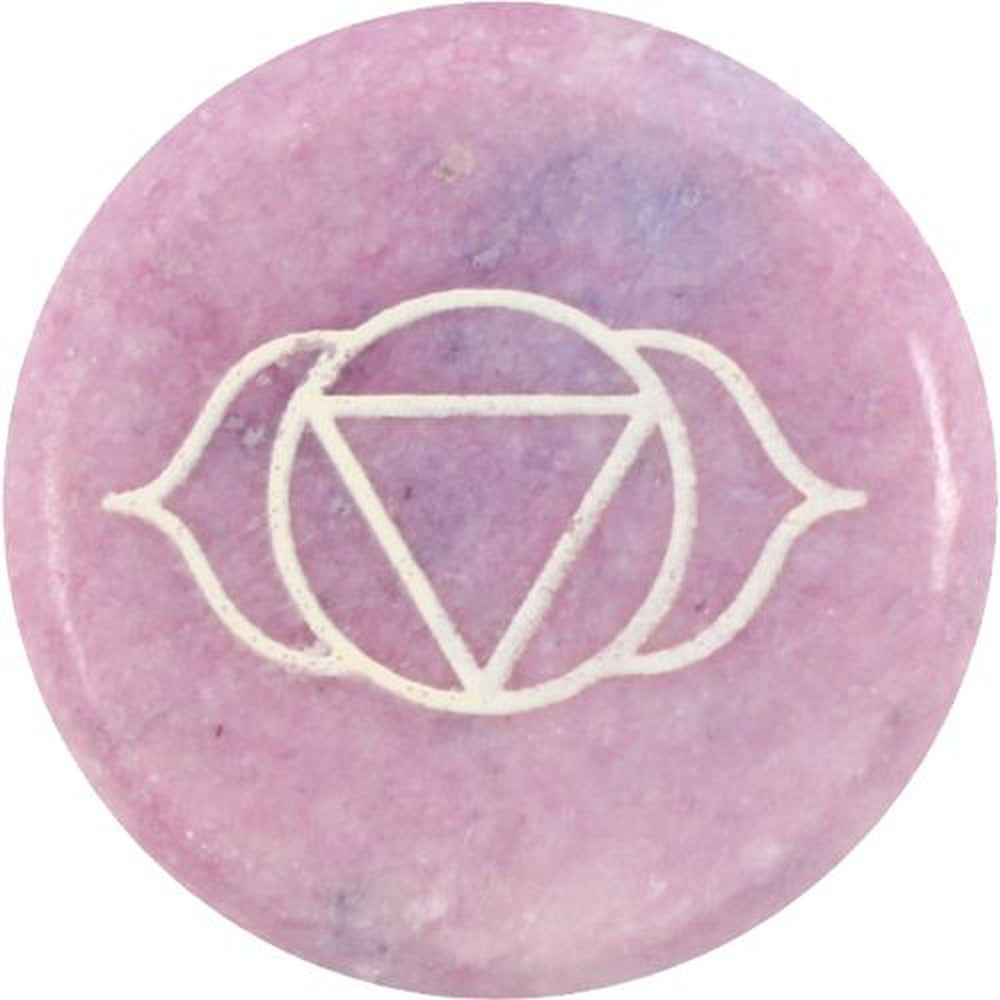 1.4&quot; Chakra Stone - Third Eye, SKU PG-13965, UPC 700317058779