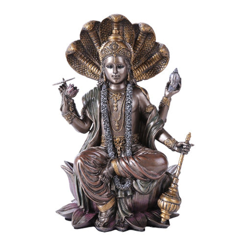 8&quot; Hindu Statue - Vishnu, SKU PG-11272, UPC 700317054191