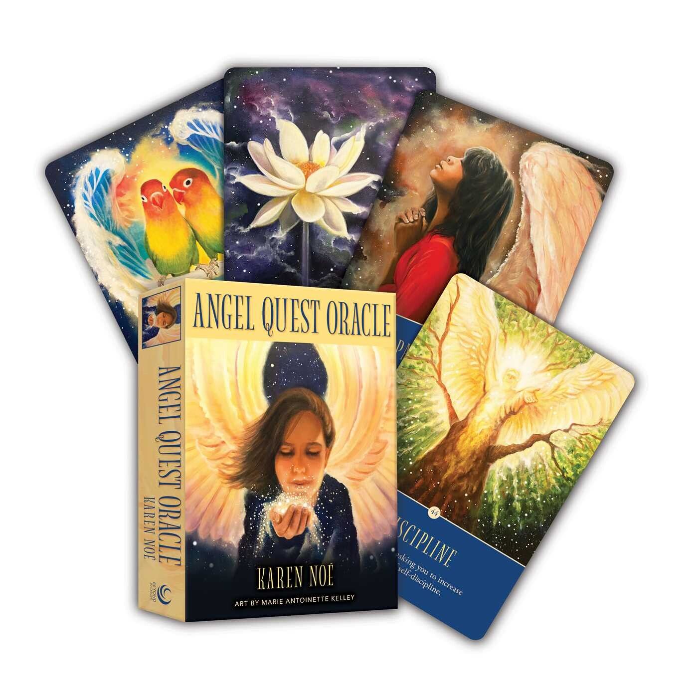 Angel Quest Oracle by Karen Noe, Marie Antoinette Kelley, SKU SS-55, UPC 700317072560
