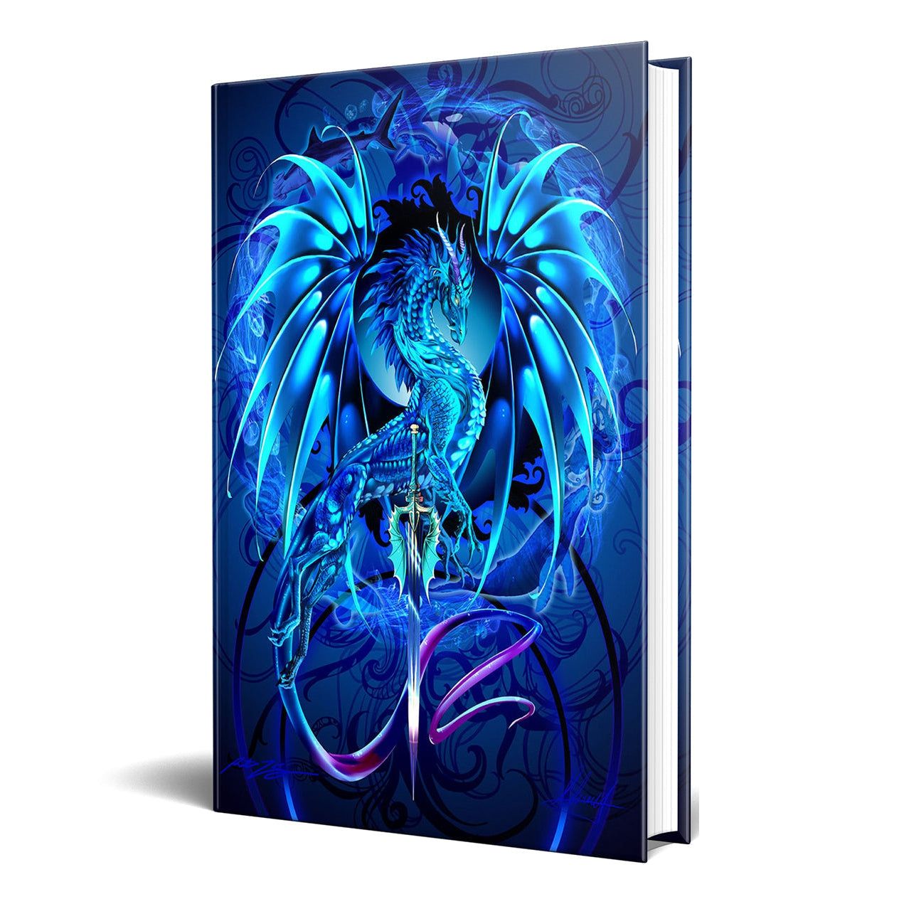 5&quot; x 7&quot; Hardcover Journal - Sea Blade, SKU PG-12010, UPC 700317035060