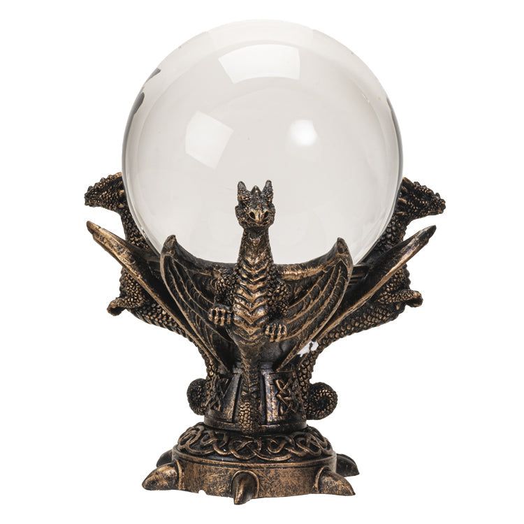 8&quot; Dragon Gazing Ball, SKU PG-14821, UPC 700317032588
