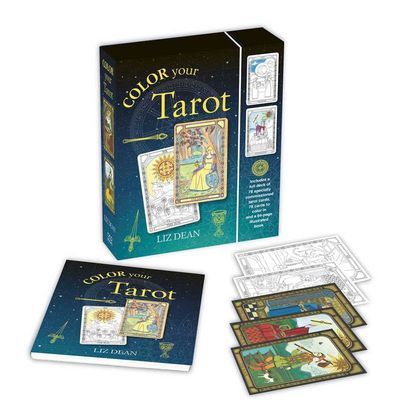 Color Your Tarot Deck by Liz Dean, SKU SS-85, UPC 700317074946