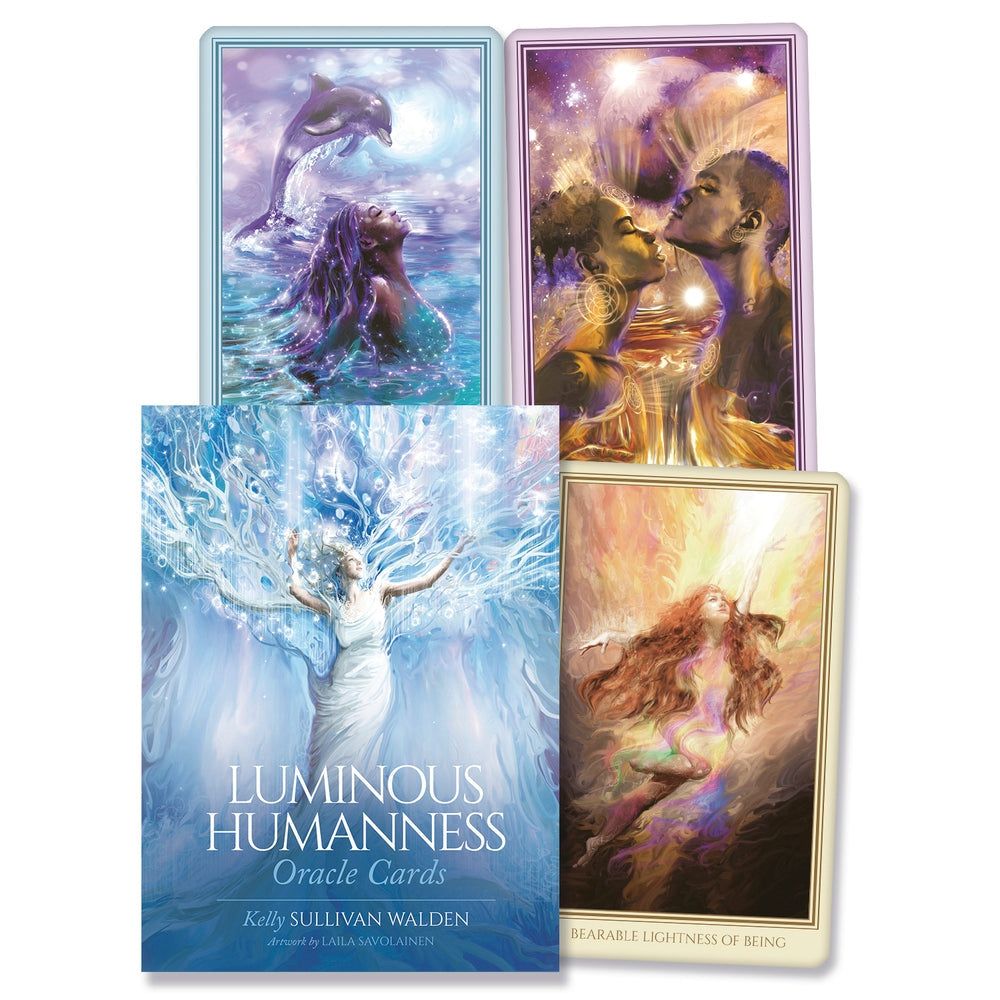 Luminous Humanness Oracle Cards by Kelly Sullivan Walden, Laila Savolainen, SKU LW2019, UPC 7003172…