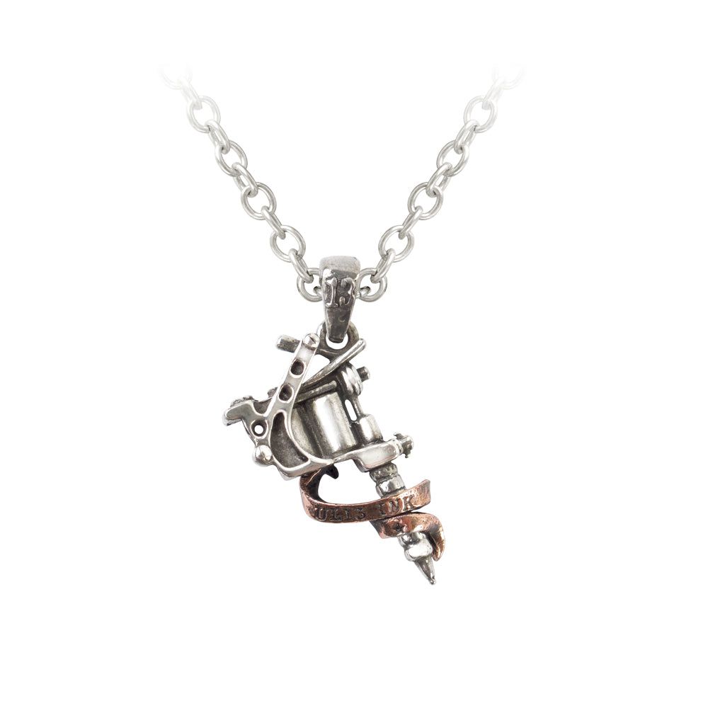 Tattoo Gun Pendant, SKU AL-ULP9, UPC 700317060536