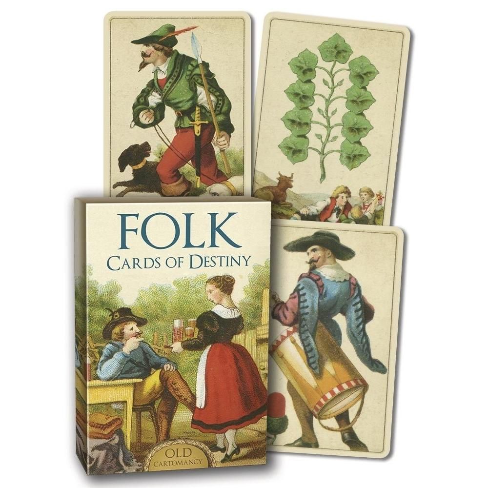 Folk Cards of Destiny Deck by Lo Scarabeo, Pierluca Zizzi, SKU BB-104, UPC 6016010186140