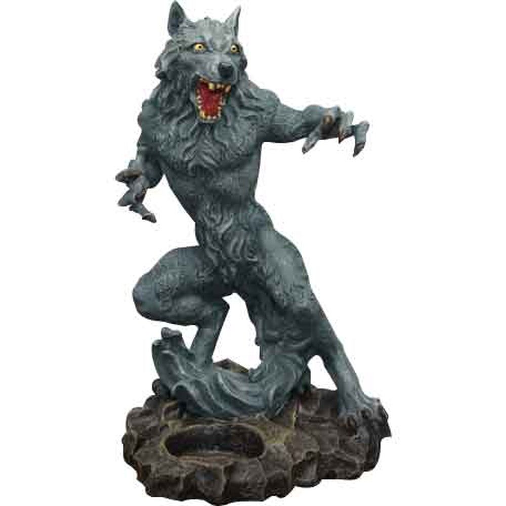 8&quot; Werewolf Tealight Candle Holder, SKU PG-8291, UPC 700317024330
