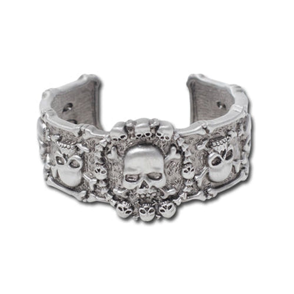 Skull and Bones Bracelet, SKU PG-J230, UPC 700317072997
