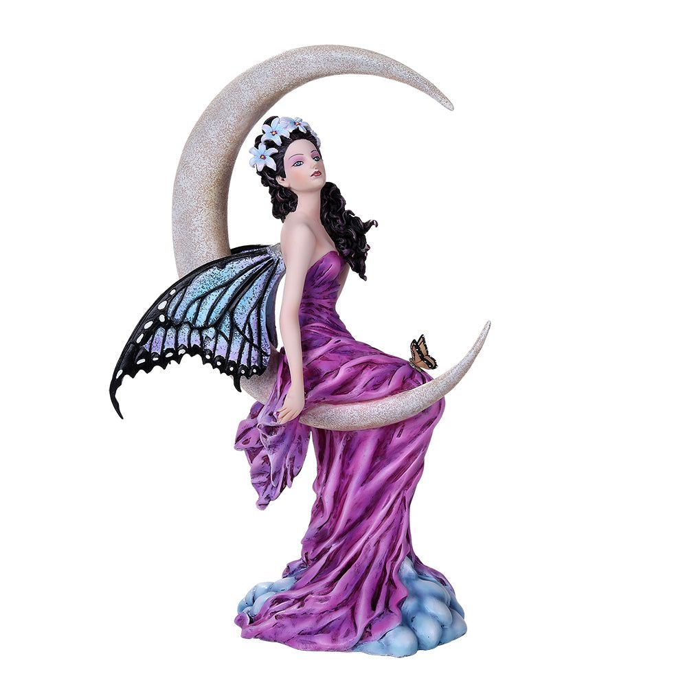 11.5&quot; Fairy Statue - Amethyst Moon, SKU PG-12494, UPC 700317252511