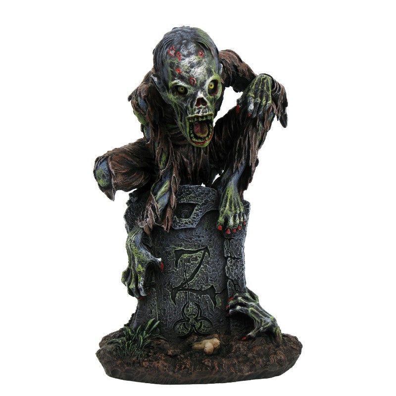 6.5&quot; Graveyard Zombie Statue, SKU PG-12733, UPC 700317023821