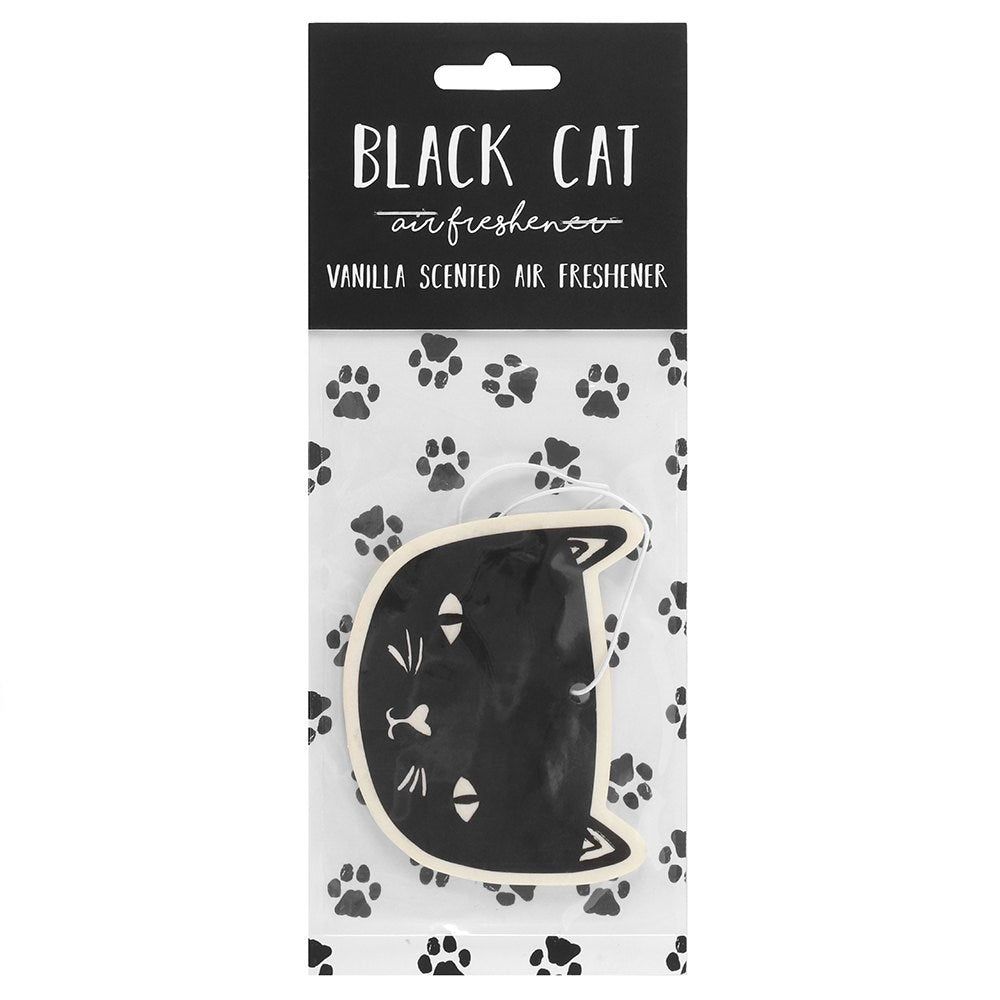 Hanging Air Freshener - Black Cat (Vanilla Scented), SKU PG-14833, UPC 700317015314