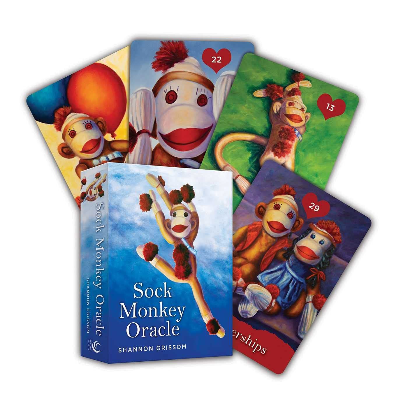 Sock Monkey Oracle by Shannon Grissom, SKU SS-18, UPC 700317035985