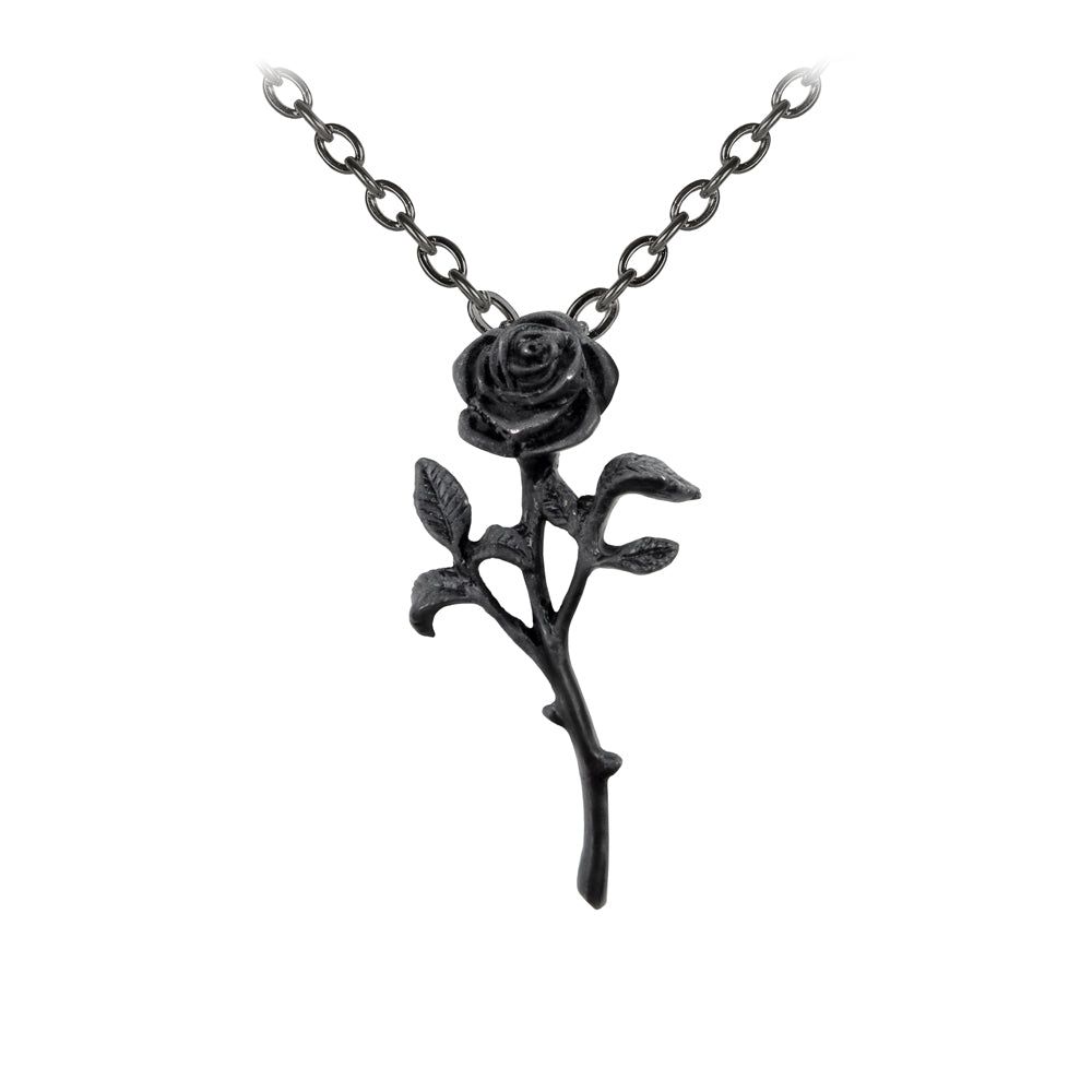The Romance of The Black Rose Pendant, SKU AL-P695, UPC 700317059929