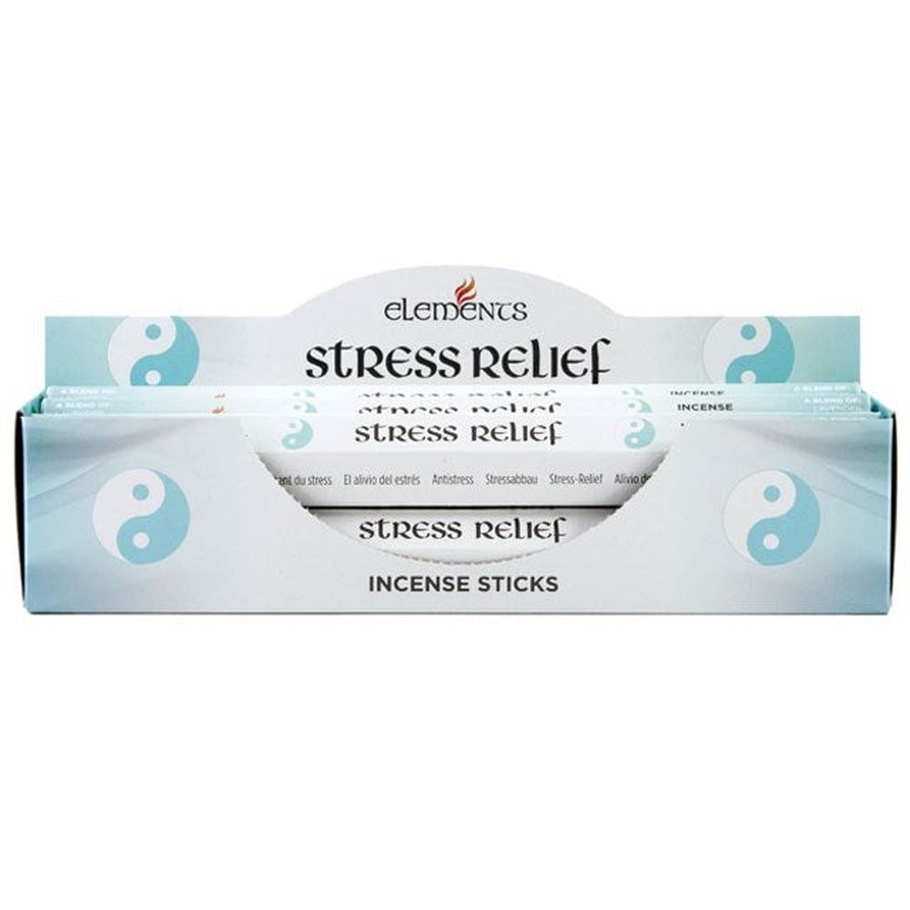 Elements Incense Sticks Display - Stress Relief (6 Packs of 20 Sticks), SKU PG-14439, UPC 700317070…
