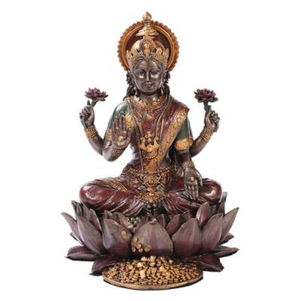 6.25&quot; Hindu Statue - Lakshmi, SKU PG-11061, UPC 700317053385