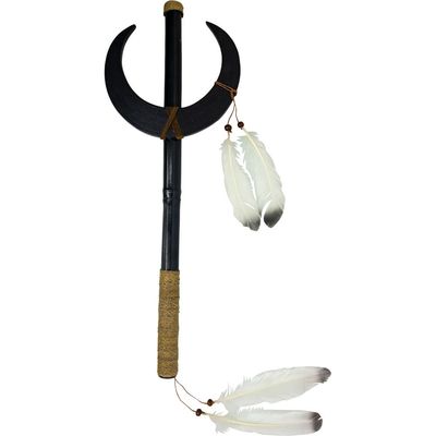 19&quot; Ceremonial Stick - Shaman, SKU KH-31273, UPC 700317022695
