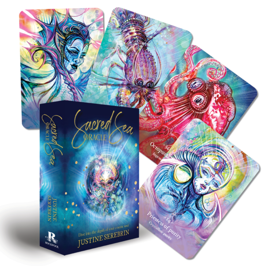 Sacred Sea Oracle by Justine Serebrin, SKU RP-168, UPC 6016024513567