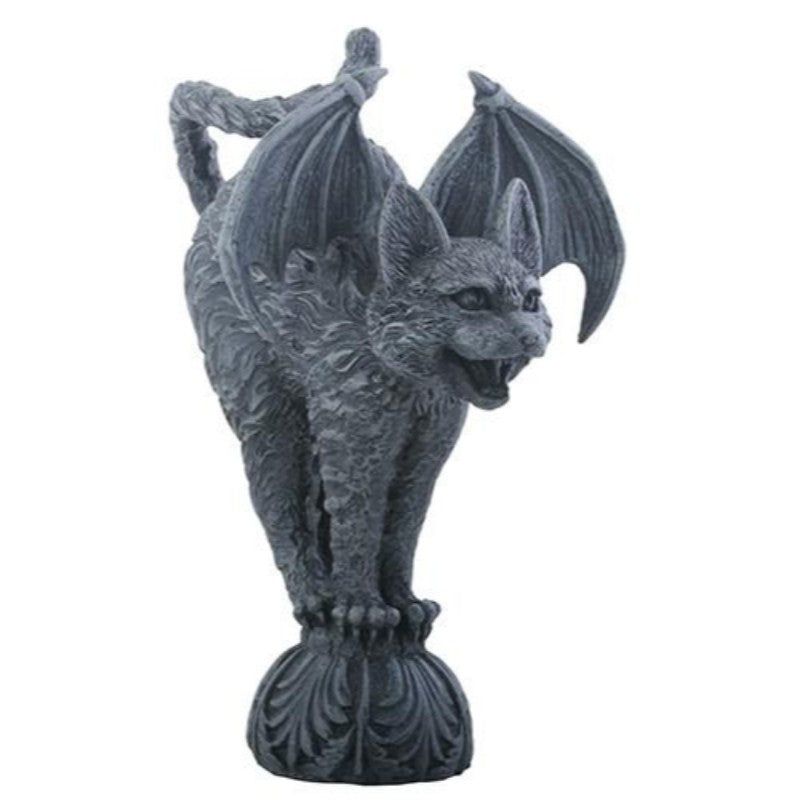 7&quot; Bat Wing Cat Gargoyle Statue, SKU PG-Y9039, UPC 700317109242
