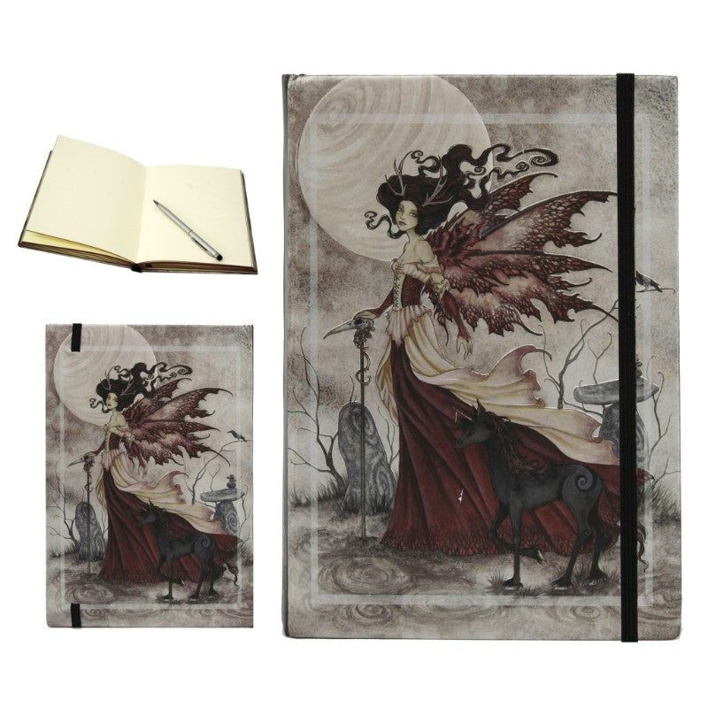 5&quot; x 7&quot; Hardcover Journal - Red Queen, SKU PG-12633, UPC 700317035145