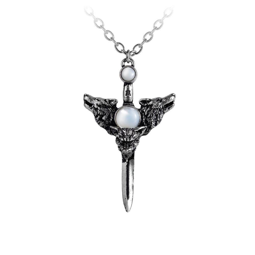 Wolverine Moon Pendant, SKU AL-P229, UPC 700317059714