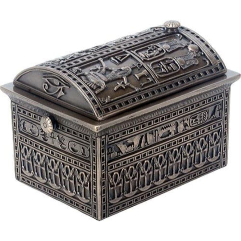 4.5&quot; Egyptian Hieroglyphs Display Box, SKU PG-Y9055, UPC 700317290421