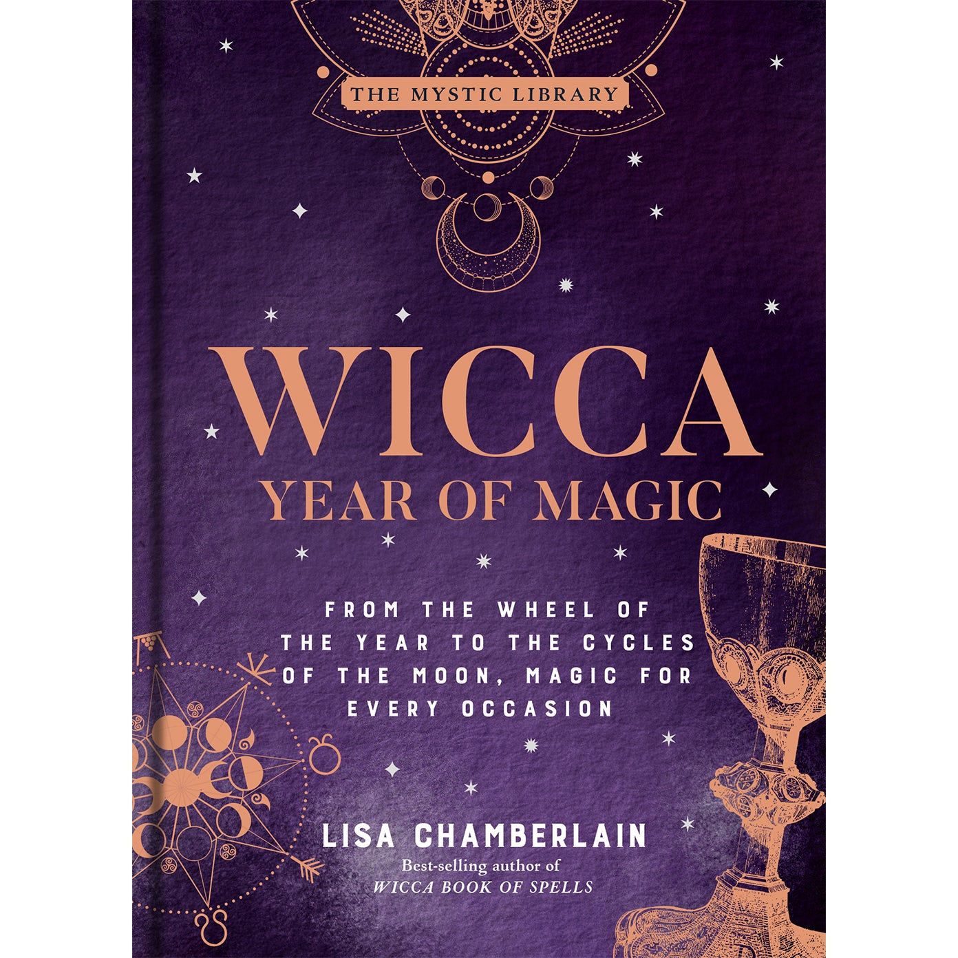 Wicca Year of Magic (Hardcover) by Lisa Chamberlain, SKU US-80, UPC 700317125679