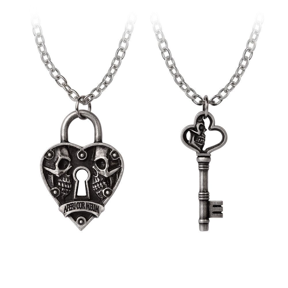Key to Eternity Couples Pendants, SKU AL-P943, UPC 700317248460