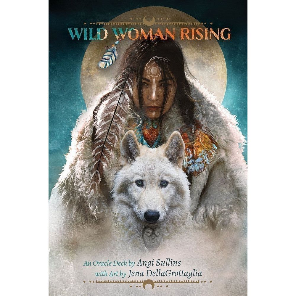 Wild Woman Rising Oracle by Angi Sullins, Jena DellaGrottaglia, SKU UG-WLD44, UPC 700317117902