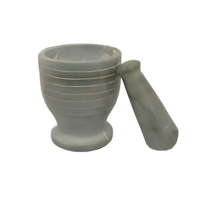 3&quot; Gray Soapstone Mortar and Pestle, SKU SOB44, UPC 6016015595572