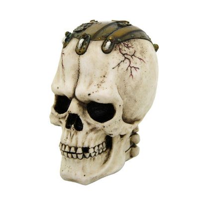 6&quot; Frankenstein Skull Statue, SKU PG-11900, UPC 700317071921