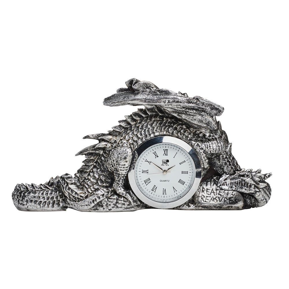 5&quot; Dragonlore Clock, SKU AL-V46, UPC 700317065548