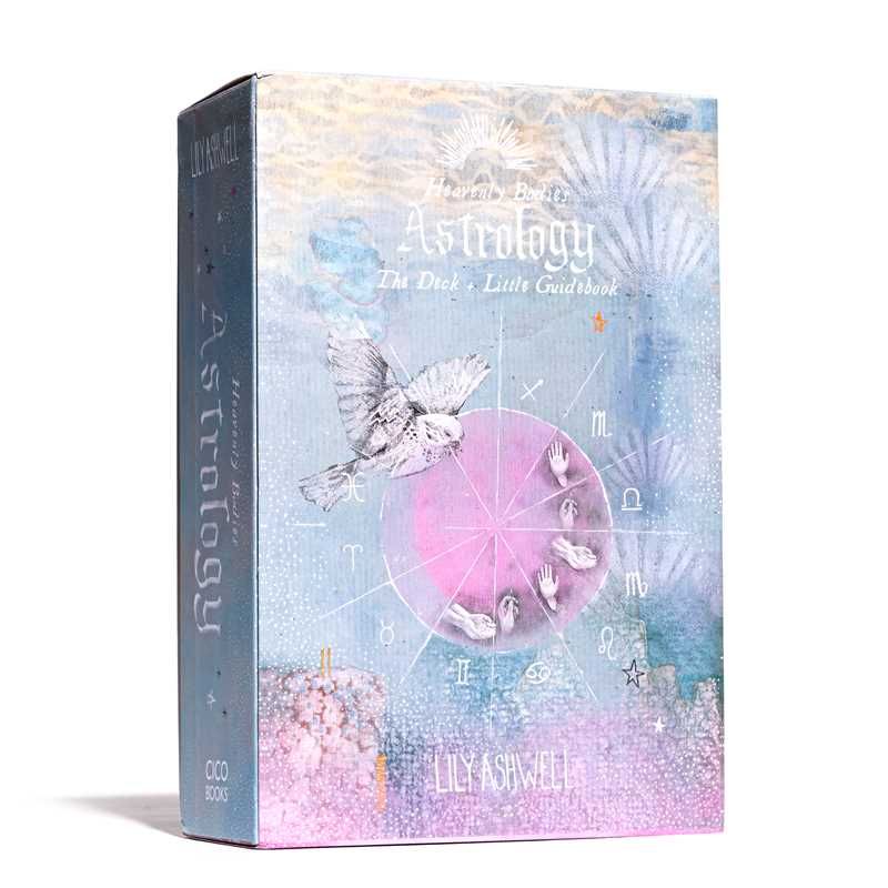 Heavenly Bodies Astrology Deck and Guidebook by Lily Ashwell, SKU SS-57, UPC 700317076988