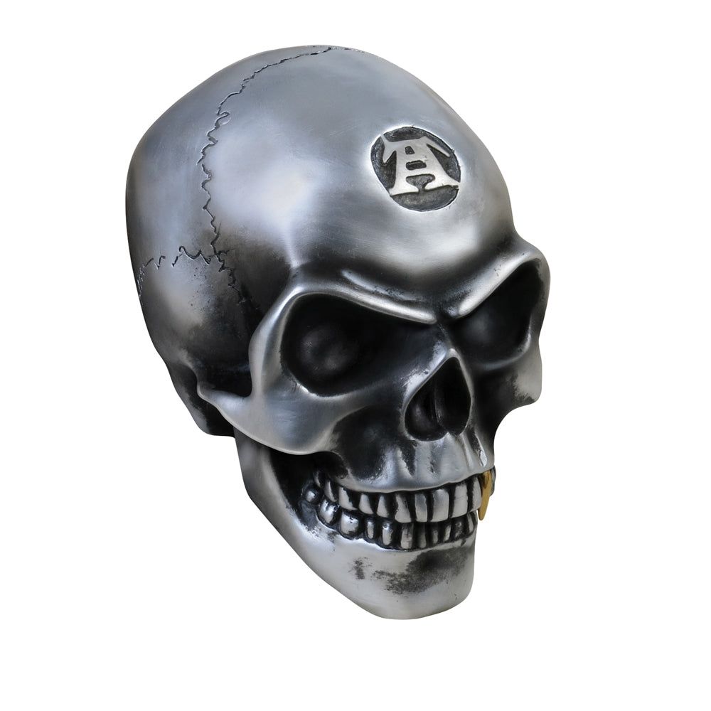 7&quot; Large Metalized Colored Skull, SKU AL-V41, UPC 700317065524