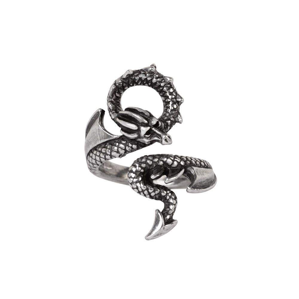Dragons Lure Ring - Size 11, SKU AL-R245W/Y, UPC 700317063803