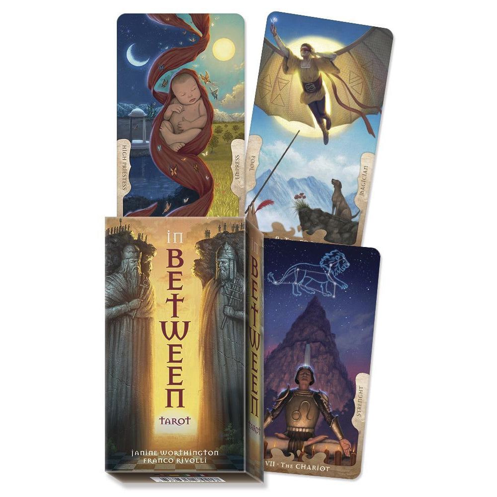In Between Tarot Deck by Franco Rivolli, Janine Worthington, SKU LW51, UPC 6016004353398