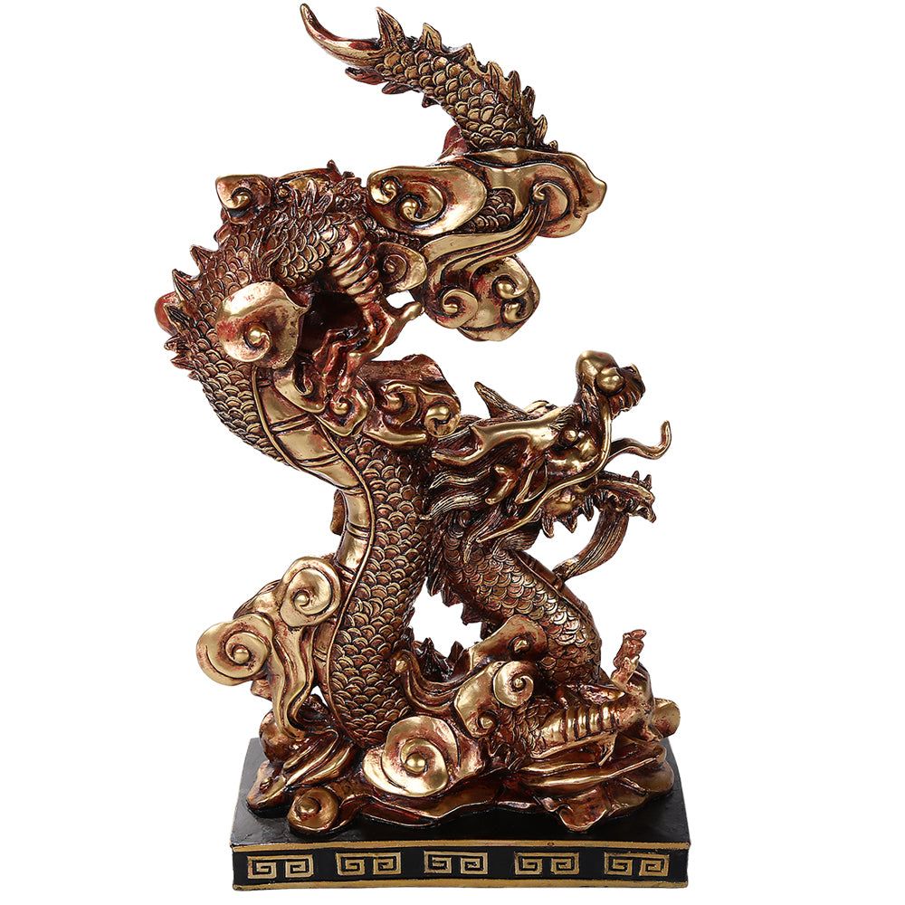 10&quot; Dragon Statue - Oriental Dragon, SKU PG-12523, UPC 700317041962
