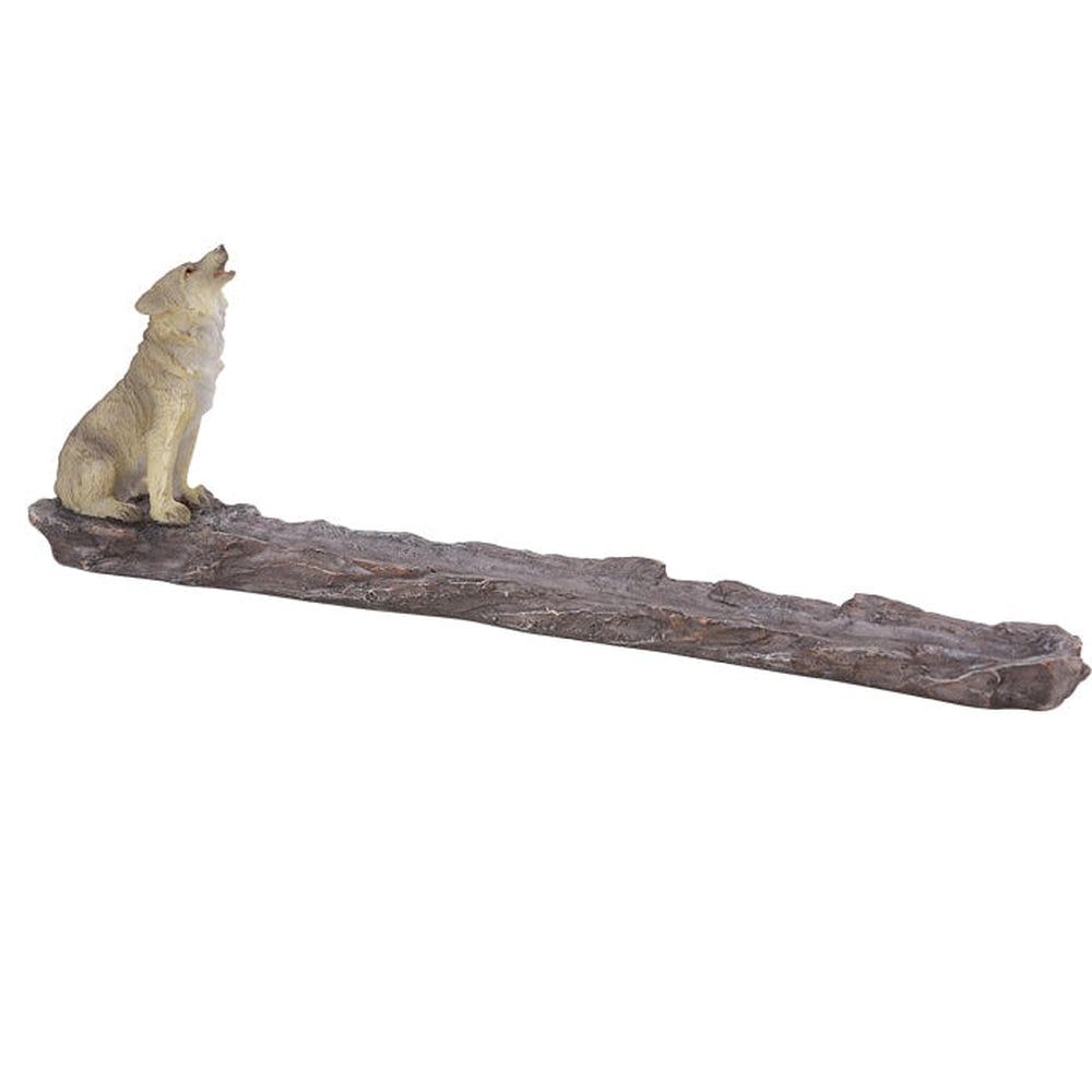 11&quot; Wolf Stick Incense Burner, SKU PG-13029, UPC 700317050261