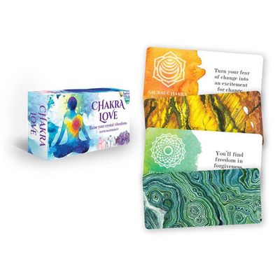 Chakra Love Mini Cards by Katie Manekshaw, SKU RP-41, UPC 6016003218247