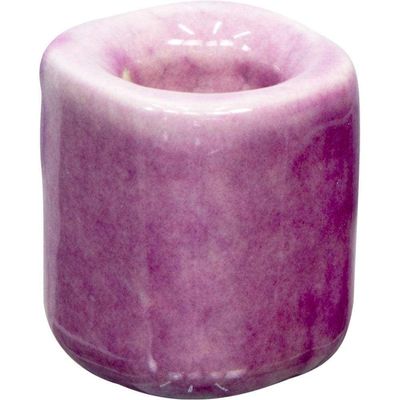 Ceramic Chime Candle Holder - Lavender, SKU KH-03604-D5, UPC 700317022152