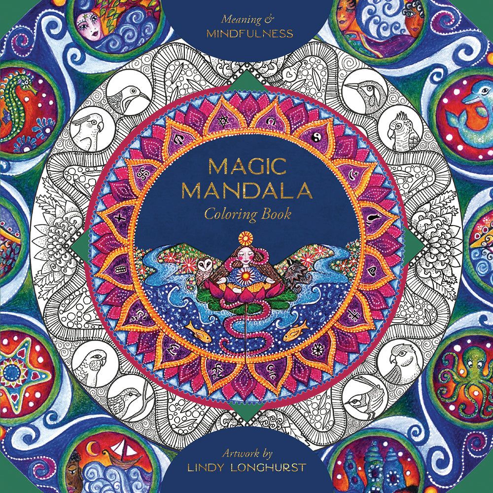 Magic Mandala Coloring Book by Lindy Longhurst, SKU LW1979, UPC 700317122739
